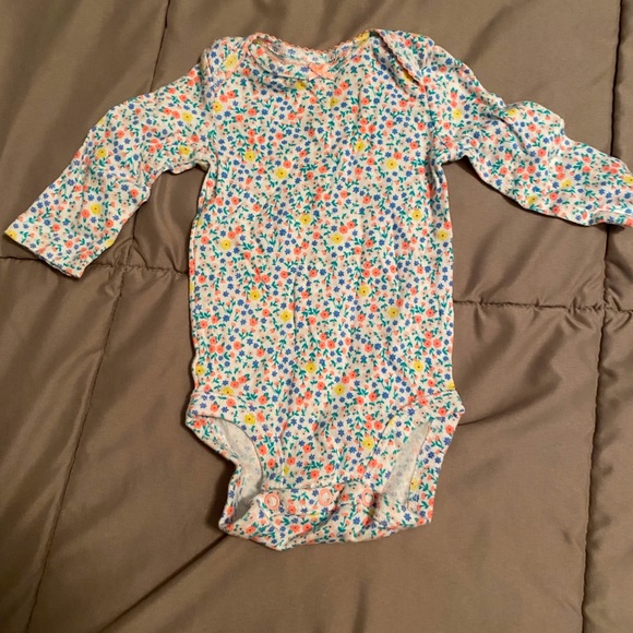 Carter’s 3 piece matching set flowers mouse 🐭 spring 3M - Picture 9 of 12